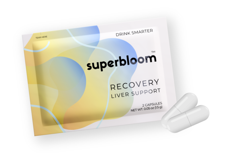 Recovery Liver Support | Natural Vitamins Supplements |Superbloom
