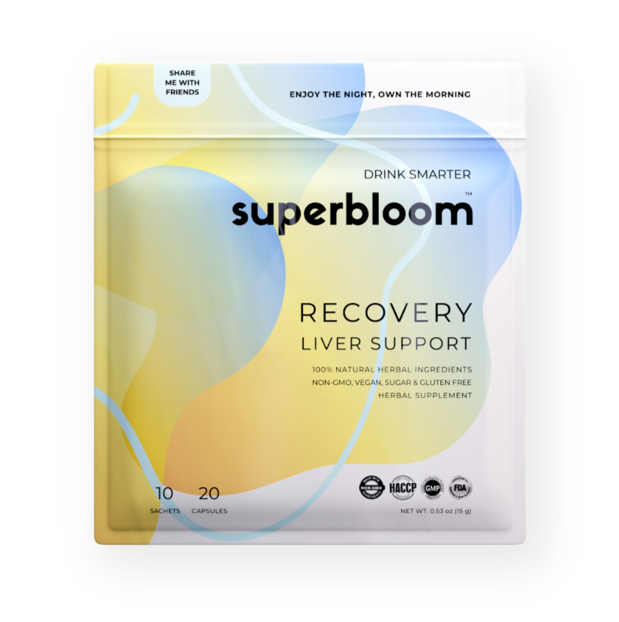 Recovery Liver Support | Natural Vitamins Supplements |Superbloom